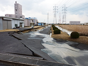 鰐川浄水場被災状況